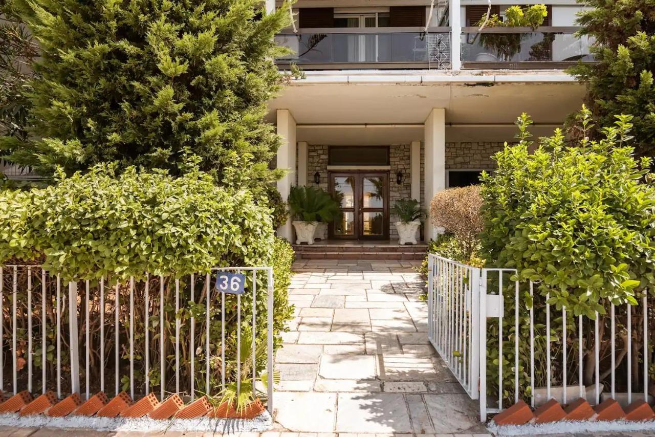 Athens Riviera Apt With Seaview, 15' To Acropolis エクステリア 写真